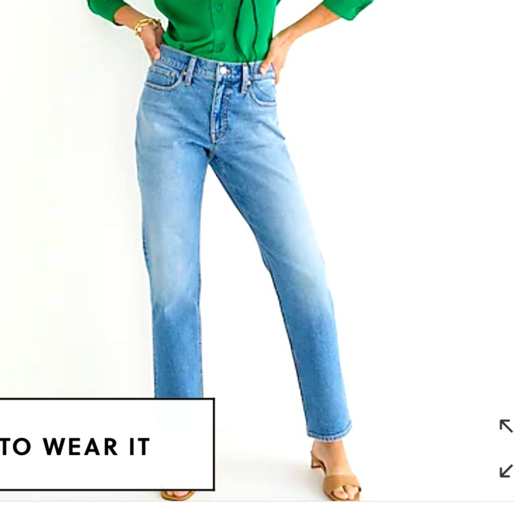 JCrew 90’s Straight Jean